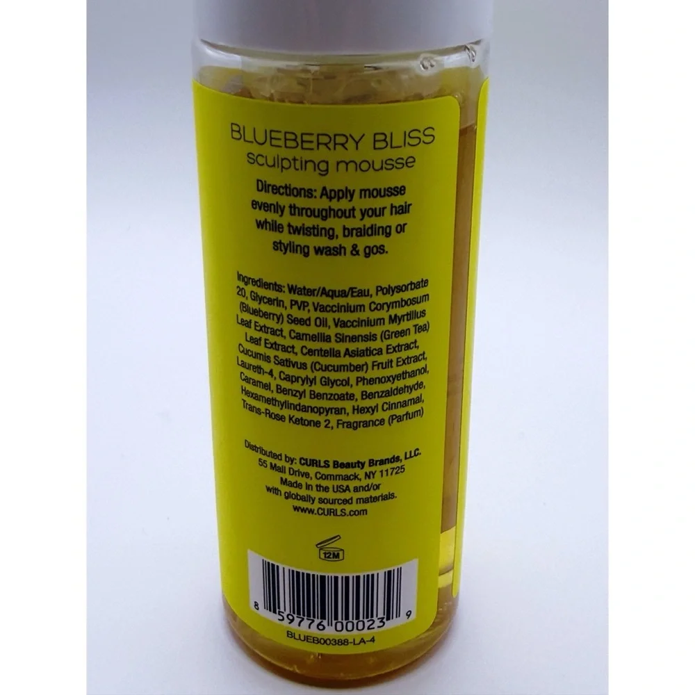Curls Blueberry Bliss Repair & Grow Curl Sculpting Mousse